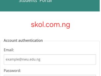 NWU Student Portal - nwu.edu.ng