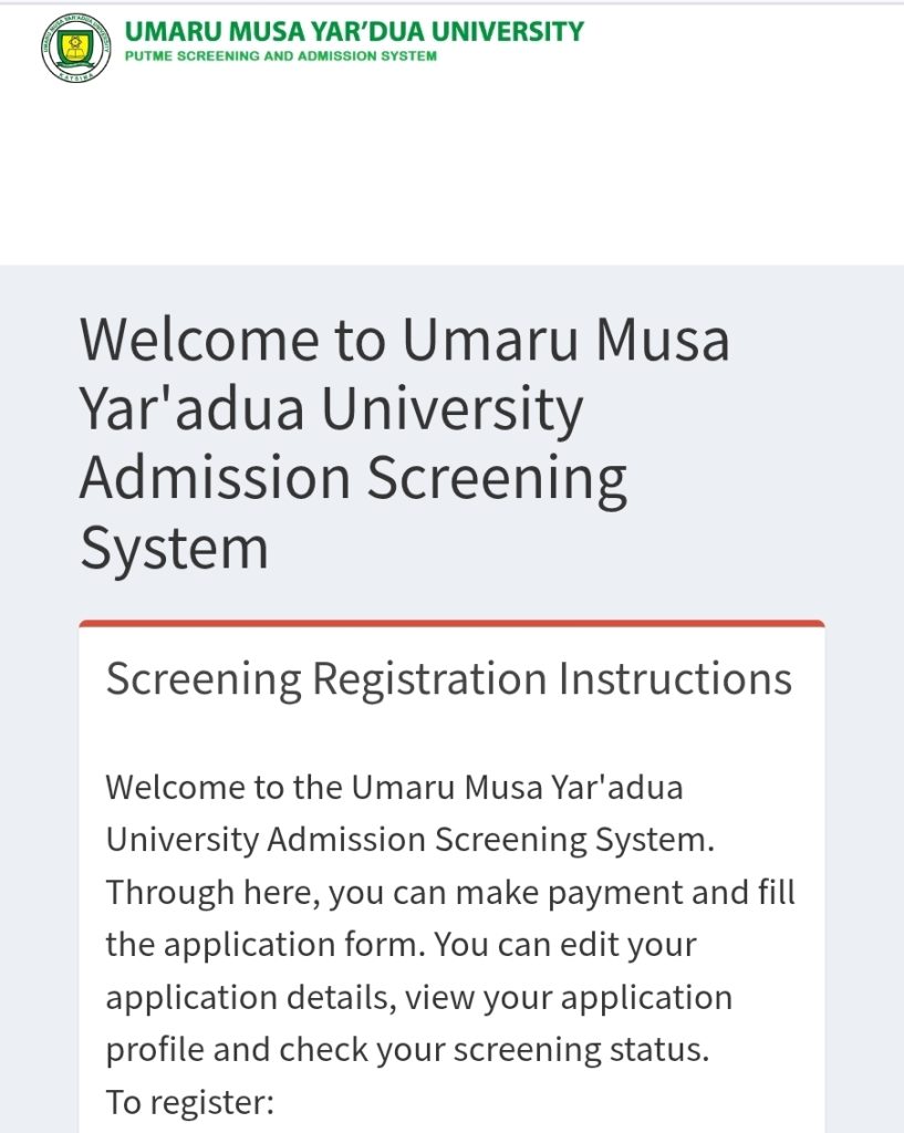 UMYU Student Portal